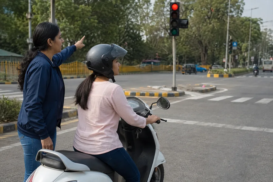 ट्रॅफिक व सिग्नल